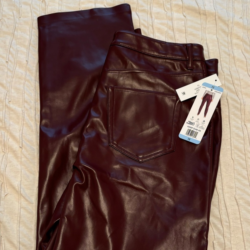 Joie NWT size 10 pants Burgundy